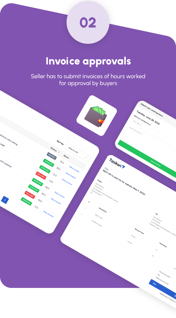 Taskbot addon - An Hourly Project Posting Extension