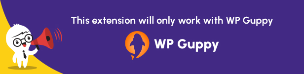 Guppy Noty -  SMS and Email Notifications Extension for WP Guppy Pro