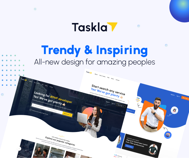 Tasklay - Freelancer Marketplace React Native APP
