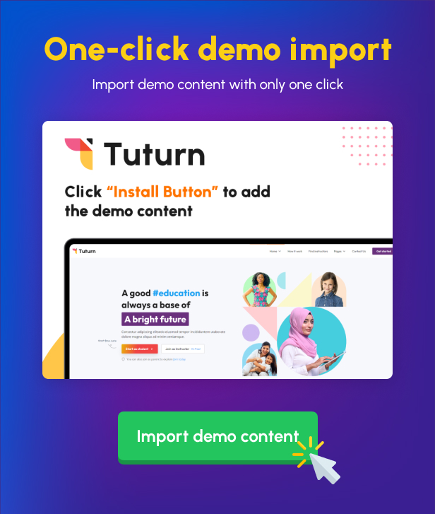 Tuturn - Online Tutors Marketplace WordPress Theme