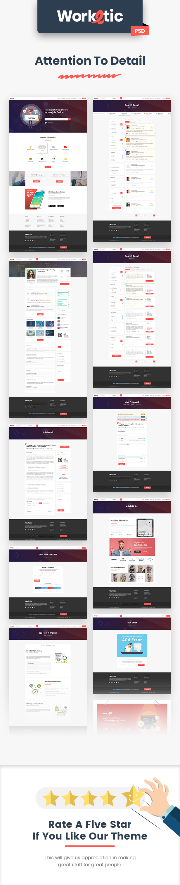 Worketic - Marketplace for Freelancers