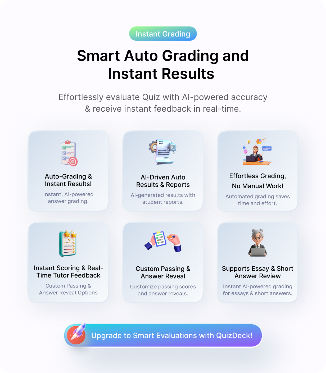 QuizDeck – Quiz Creation & Management Solution for Lernen LMS