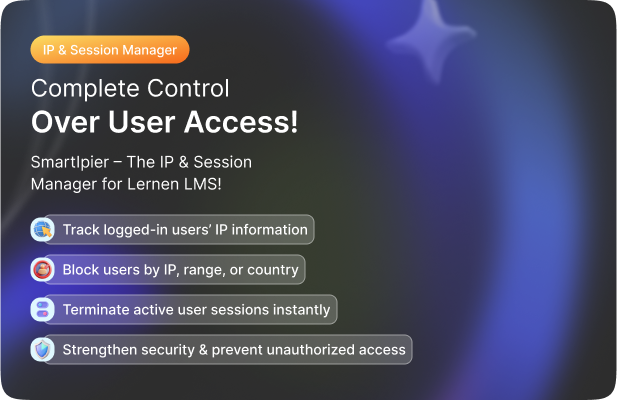 SmartIpier – IP And Session Manager for Lernen LMS
